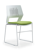 Chaise de conférence au design moderne confortable Chaise de bureau de salle de conférence Chaise de formation empilable