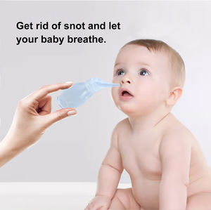 Mouche-Bébé Manuel Forme Pingouin Sans BPA Nettoyeur de Nez pour Nourrisson Fournitures pour Bébés - Product Image 4
