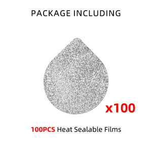 100 tapas <span class=keywords><strong>de</strong></span> papel <span class=keywords><strong>de</strong></span> aluminio para taza <span class=keywords><strong>de</strong></span> <span class=keywords><strong>filtro</strong></span> <span class=keywords><strong>de</strong></span> café compatibles <span class=keywords><strong>con</strong></span> máquinas <span class=keywords><strong>de</strong></span> línea <span class=keywords><strong>originales</strong></span> Nespresso - Product Image 2