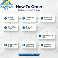 Sabuk Jaring Pengering Spiral Suhu Tinggi Xurui untuk Mesin Pembuat Kertas, Kain Pengering Poliester dengan Sambungan, Permeabilitas Udara Baik
