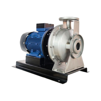 Pompa pengolahan air CNP 50HZ 18,5 kW RO, pompa sentrifugal ZS65-50-200 Stainless Steel horisontal satu tahap