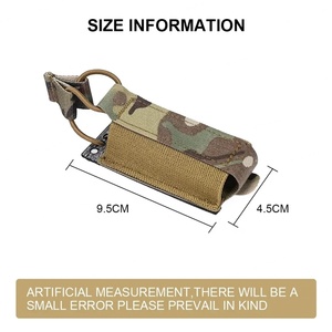 Vente en gros : Porte-chargeur rapide en nylon simple ou double pour gilet tactique avec système Molle pour chargeurs 9 mm - Product Image 3