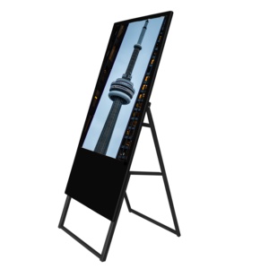 FTYVIEW Tùy Chỉnh Signage Xách Tay Hiển Thị Máy Nghe Nhạc Đóng Poster Lcd Quảng Cáo Di Động Hiển Thị Kỹ Thuật Số Tiếp Thị - Product Image 2