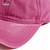 Gorra de Béisbol Vintage de Seis Paneles con Bordado 3D Personalizado, de Algodón Lavado, Ajustable, para Deportes y Actividades al Aire Libre