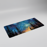 Grand tapis de souris de jeu en caoutchouc naturel avec repose-poignet et résistance à l'eau pour les joueurs professionnels