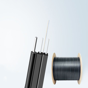 GLGW GLGW-OD2F-LSZH FTTH Outdoor Fiber Optic Drop <b>Cable</b> Single Mode 1 2 4 Core 1.0mm Steel Wire Reinforced LSZH Jacket - Product Image 3