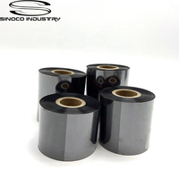 Harga Pabrik Resin Ribbon Transfer Termal untuk Printer Warna Kompatibel Label Perawatan Cuci untuk Pakaian Perawatan Pakaian Dicetak