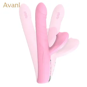 Wholesale Omens Thrusting Rabbit Vibrator G-Spot Stimulator Sucking Orgasm Masturbation Sex Vibrator For Women