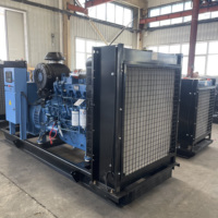 Groupe électrogène diesel à châssis ouvert YUCHAI YC6MJ500L-D21 300KW 375KVA avec ATS, démarrage électrique 24V DC, contrôleur Smartgen automatique