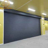 Porte enroulable en aluminium coupe-vent, anti-effraction, design industriel, sécurité, portes à enroulement automatiques, vente chaude