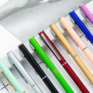 Explosive Models Promotion Blue Black Red Soft Promotional Metal <b>Pens</b> Ballpoint With Custom Logo - Product Image 2