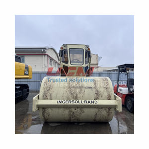 Maquinaria de construcción Ingersoll Rand SD100D usada, compactador de suelo usado original a la venta en el patio - Product Image 6