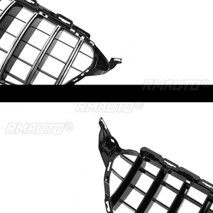 Calandre avant de voiture style GT pour Mercedes-Benz W205 C205 2019-2021 C220 C250 C200 C300 Accessoires de tuning sport - Product Image 6