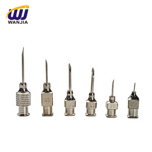 Jarum Suntik Hewan WANJIA Bahan Stainless Steel Tebal untuk Vaksinasi dan Pengobatan Hewan - Product Image 1