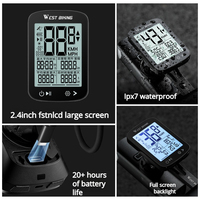 Ordinateur GPS, compteur kilométrique routier, étanche, tachymètre de vélo sans fil, ordinateur de vélo de montagne