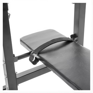 CooSport Adjustable Foldable Metal Squat Rack <strong>Bench</strong> with Dumbbell Support and <strong>Bench</strong> Press Portable <strong>Weight</strong> <strong>Lifting</strong> Gym Equipment - Product Image 6