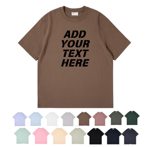 เสื้อยืดคุณภาพสูงแบบเรียบง่าย สวมใส่สบาย ระบายอากาศได้ดี เสื้อยืดแฟชั่นทรงหลวมสำหรับผู้ชาย - Product Image 1