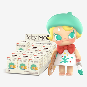100% Original Popmar Bubble Mart bébé Molly quand j'avais trois ans série fait à la main boîte aveugle figurine poupée mignon cadeau - Product Image 1