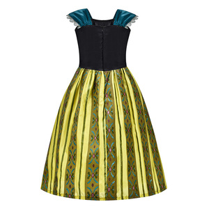 Disfraz de Princesa de Hielo de Dibujos Animados de <span class=keywords><strong>Anna</strong></span> y Elsa, Vestido de Lujo para Halloween, Disfraz de Carnaval para Niñas con Capa - Product Image 4