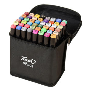 Marcadores de Doble Punta para Dibujo y Colorear, Rotuladores de Punta Gruesa, 24/30/36/40/48/60/80 Colores, Permanentes, para Cualquier Superficie - Product Image 2