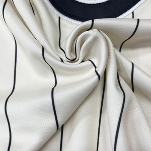 Camiseta de Béisbol a Rayas para Adultos, Personalizable con Logotipo de Equipo y Diseño de Impresión por Transferencia de Calor, Color Sólido, Ropa Deportiva Lisa, Tallas Grandes, Protección Anti-UV - Product Image 6