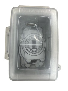Cache-<span class=keywords><strong>prise</strong></span> <span class=keywords><strong>électrique</strong></span> UL résistant aux intempéries, 1 poste, <span class=keywords><strong>pour</strong></span> protection contre la pluie, la poussière et l'utilisation extérieure - Product Image 5