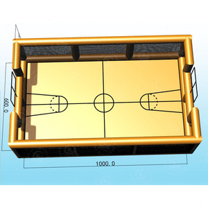 <span class=keywords><strong>Cancha</strong></span> <span class=keywords><strong>de</strong></span> Baloncesto Inflable Portátil <span class=keywords><strong>de</strong></span> 20x10 Metros Resistente al Viento para Más <span class=keywords><strong>de</strong></span> 10 Eventos Deportivos - Product Image 6