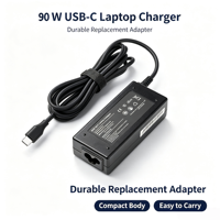 Chargeur de remplacement pour ordinateur portable 90W 19.5V 4.62A avec port DC, adaptateur d'alimentation multifonctionnel avec multiprотекcion, vente en gros