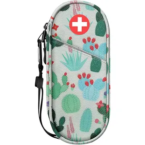 Nhà Máy Trực Tiếp Sinh Viên Xách Tay Insulin Bơm Cooler Trường Hợp Bệnh Tiểu Đường Nguồn Cung Cấp Organizer Insulin Bút Cooler Travel Trường Hợp Cách Nhiệt