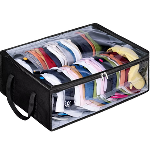 Organizador de Ropa Plegable de Tela No Tejida con Capacidad de 35L, Almacenamiento Duradero para Ropa y Ropa de Cama - Product Image 4