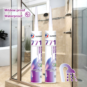 Scellant en silicone pour l'étanchéité, idéal pour les portes et fenêtres en verre, avec une excellente résistance aux fissures et aux UV - Product Image 6