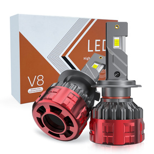 Tự động chiếu sáng sfida v8e Led Đèn Pha 65 Wát 6500lm 6000K cao lumen xe bóng đèn H4/H7/9003 chuyển đổi Kit với biểu tượng tùy chỉnh hộp IP68 - Product Image 1