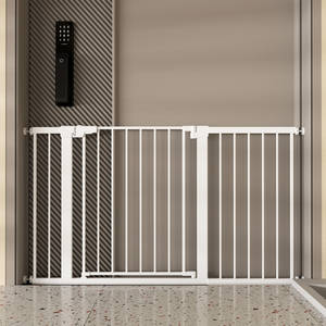 Sair Ev Evcil Hayvanları Metal Kapısı Özelleştirilmiş Ekstra Geniş Uzatılabilir Köpek Kapısı Salıncak Açılır Küçük Evcil Hayvan Güvenlik Kapısı - Product Image 3