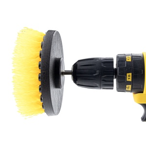 Kit de brosses de perçage multi-usages DB-002 - 9 têtes en nylon + tige d'extension, <span class=keywords><strong>brosse</strong></span> de nettoyage puissante pour le détail automobile et le nettoyage en profondeur à domicile - Product Image 2