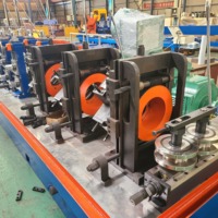 Machine de fabrication de tubes ERW automatique à haute fréquence pour le soudage TY60