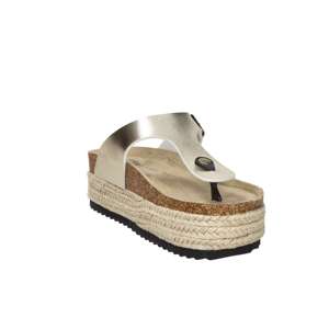 Sandalias de Plataforma Armata Di Mare para Mujer, Color Dorado, Tacón de 5.5 cm, Talla 40, Suela de Corcho - Product Image 4