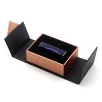 Boîte à cadeaux de luxe en papier en forme de livre à double porte magnétique personnalisée, élégante, pour souvenirs