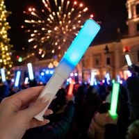 Bâton de Projection Rétractable Langxun, Baguette Lumineuse LED Extensible, Logo Personnalisé pour Concerts, Fêtes, Événements, Vente Directe Usine