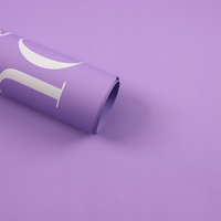 Papier d'emballage pour fleurs de couleur unie minimaliste, papier décoratif pour fleuristes, emballage pour bouquet