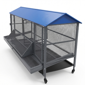 Oferta Especial: Jaula Exterior para <span class=keywords><strong>Gallinas</strong></span> Ponedoras, Patos y Gansos, para Cría en Granja y Jardín - Product Image 6