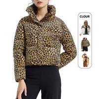 Bán Buôn Dài Tay Áo Bông Dày Áo Khoác Mùa Đông Polyester Xuống Áo Khoác Cho Phụ Nữ