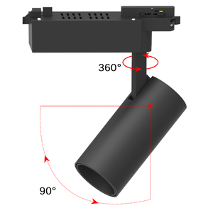 30W/<span class=keywords><strong>40W</strong></span> COB dẫn theo dõi ánh sáng bề mặt gắn nhôm tập trung đèn chiếu sáng tại chỗ với tuyến tính theo dõi đường sắt ánh sáng - Product Image 2