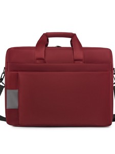 Sac à dos pour ordinateur portable en polyester imperméable, mallette d'affaires, sacoche durable grande capacité, respirant, portable, sac à bandoulière pour ordinateur portable - Product Image 1