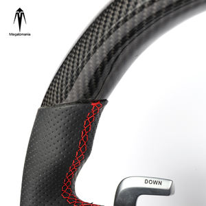 Volante de Cuero con Fibra de Carbono LED Compatible con Benz <span class=keywords><strong>2022</strong></span> Nuevo <span class=keywords><strong>CLS</strong></span> GLE W213 W238 W205 W222 W463 W167 C260 C300 C43 W211 W223 - Product Image 6