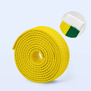 Ceinture de Taekwondo d'entraînement et de compétition, toutes couleurs (blanc, jaune, vert, bleu, rouge), 180-320 cm, prix d'usine en gros - Product Image 2