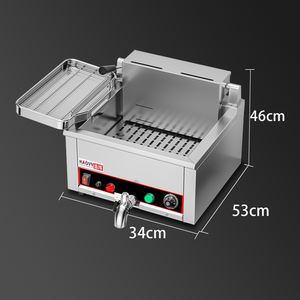 <span class=keywords><strong>Freidora</strong></span> Eléctrica <span class=keywords><strong>de</strong></span> Acero Inoxidable <span class=keywords><strong>de</strong></span> 12L con Válvula <span class=keywords><strong>de</strong></span> Drenaje |   Uso Comercial en Restaurantes |   <span class=keywords><strong>Precio</strong></span> Directo <span class=keywords><strong>de</strong></span> Fábrica |   CE - Product Image 3