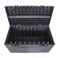 260mm Profondeur 8U 12U 14U 16U Dnp Ds-Rx 1 Hs Flight Case PE Plastique Antichoc Professionnel Flight Case pour Music Equipment Trans