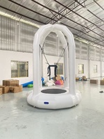 Château gonflable intérieur en PVC avec trampoline et jeux de saut à l'élastique pour aire de jeux sportive