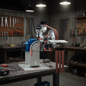 Amoladora de Banda de 72 x 2 Pulgadas con VFD, Pulidora Eléctrica de Grado Profesional con Ajuste de Velocidad Infinito para Talleres de Metal - Product Image 2