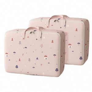 Factory Wholesale <b>Large</b> Capacity <b>Packing</b> Organizer Bag Duffel Bag Non-woven Abrasion-Resistant Storage Bag - Product Image 2